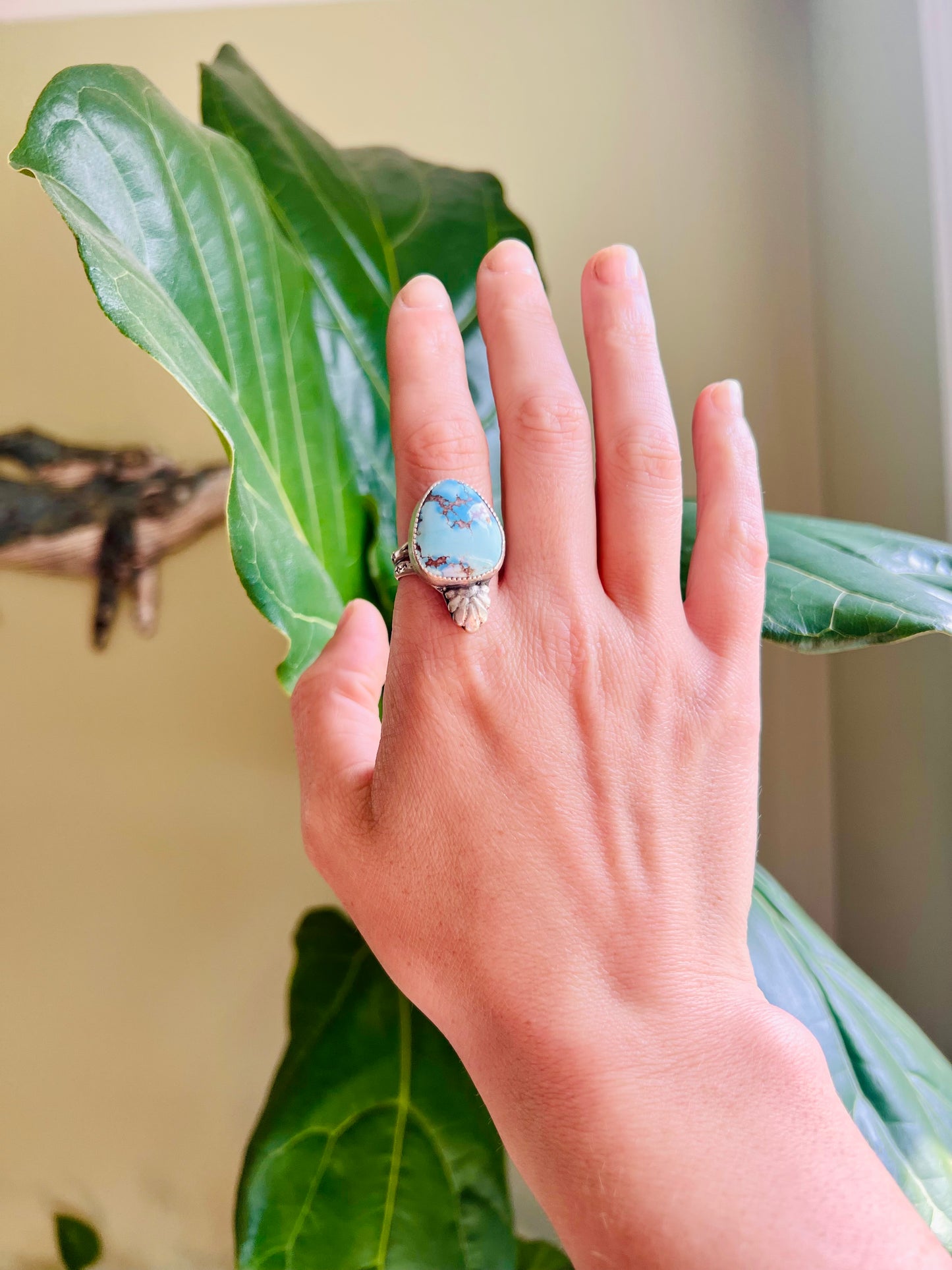 Golden Hills Blue Dawn Ring