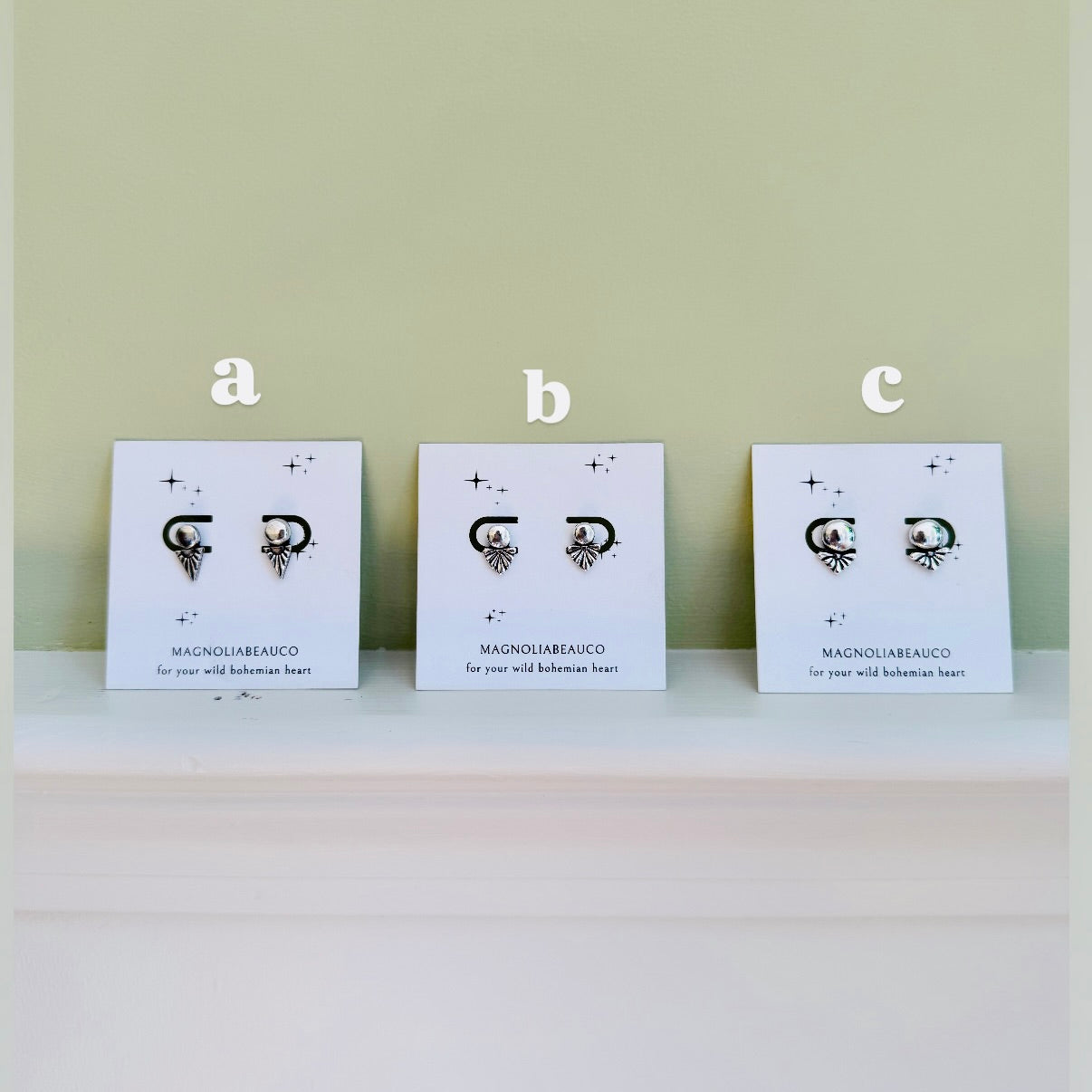 All Silver Studs
