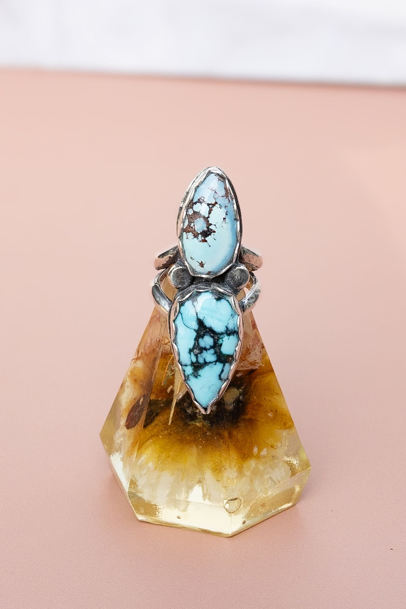 Stacked Golden Hills Statement Ring