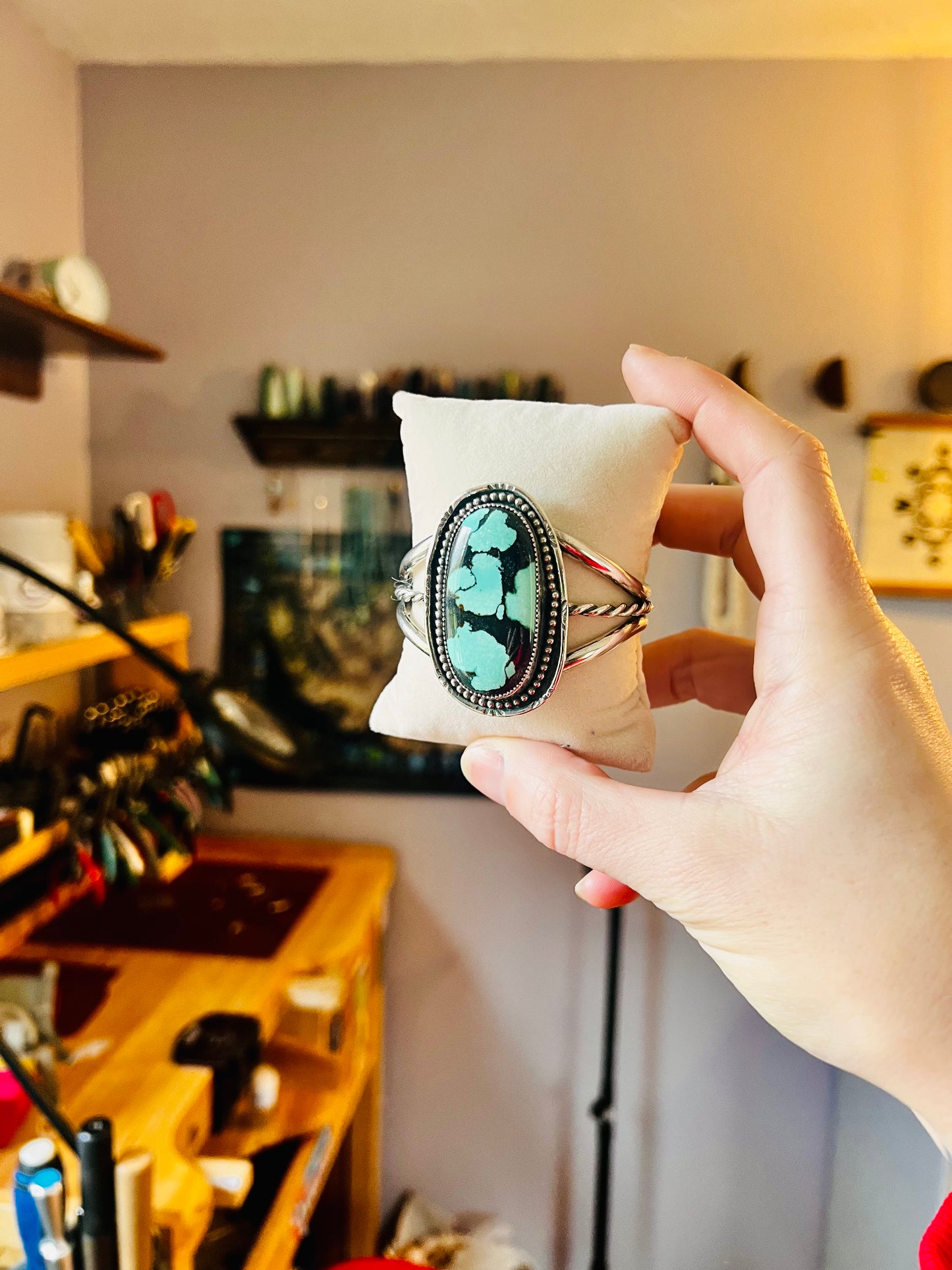 Hubei Turquoise Cuff
