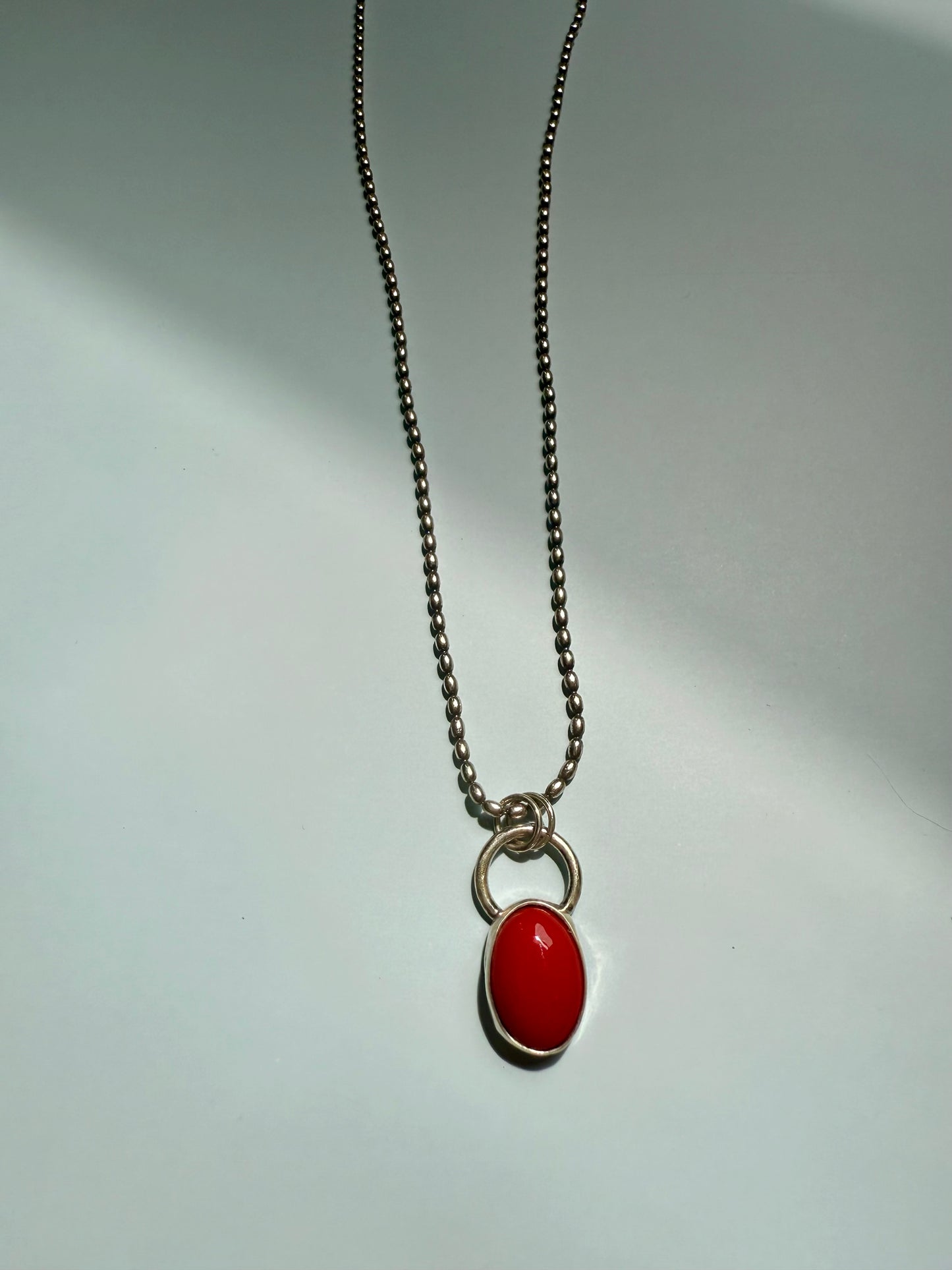 Crimson Talisman Necklace
