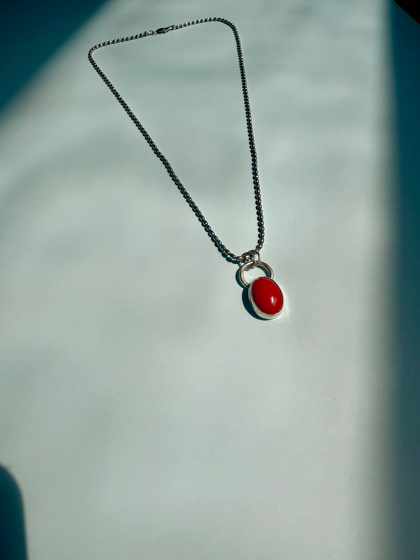 Crimson Talisman Necklace