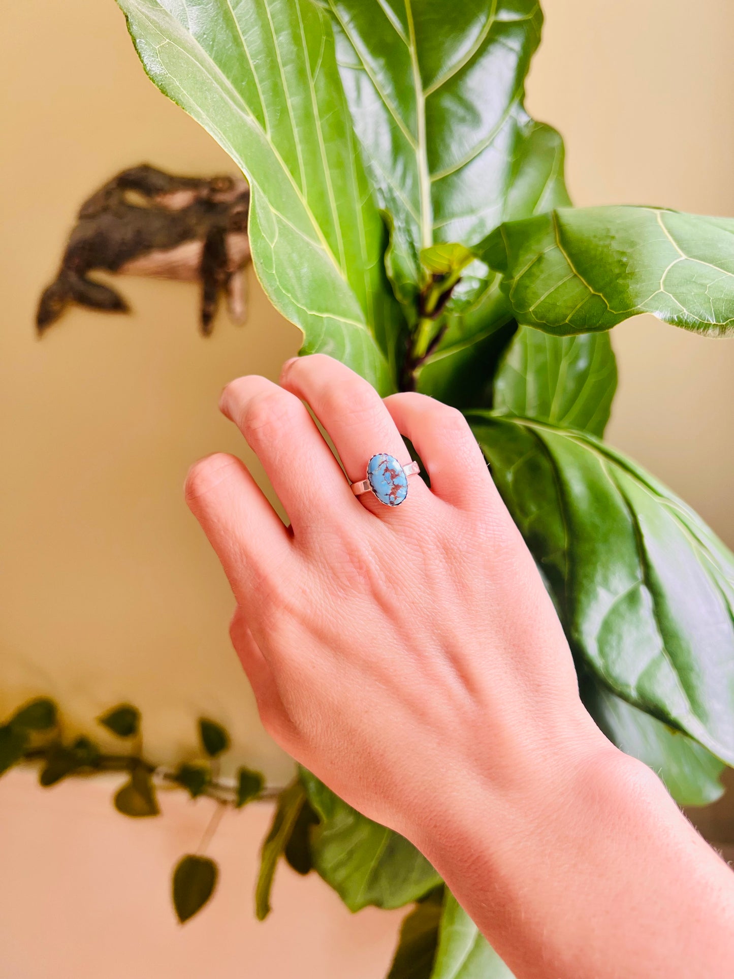 Dainty Golden Hills Simple Ring