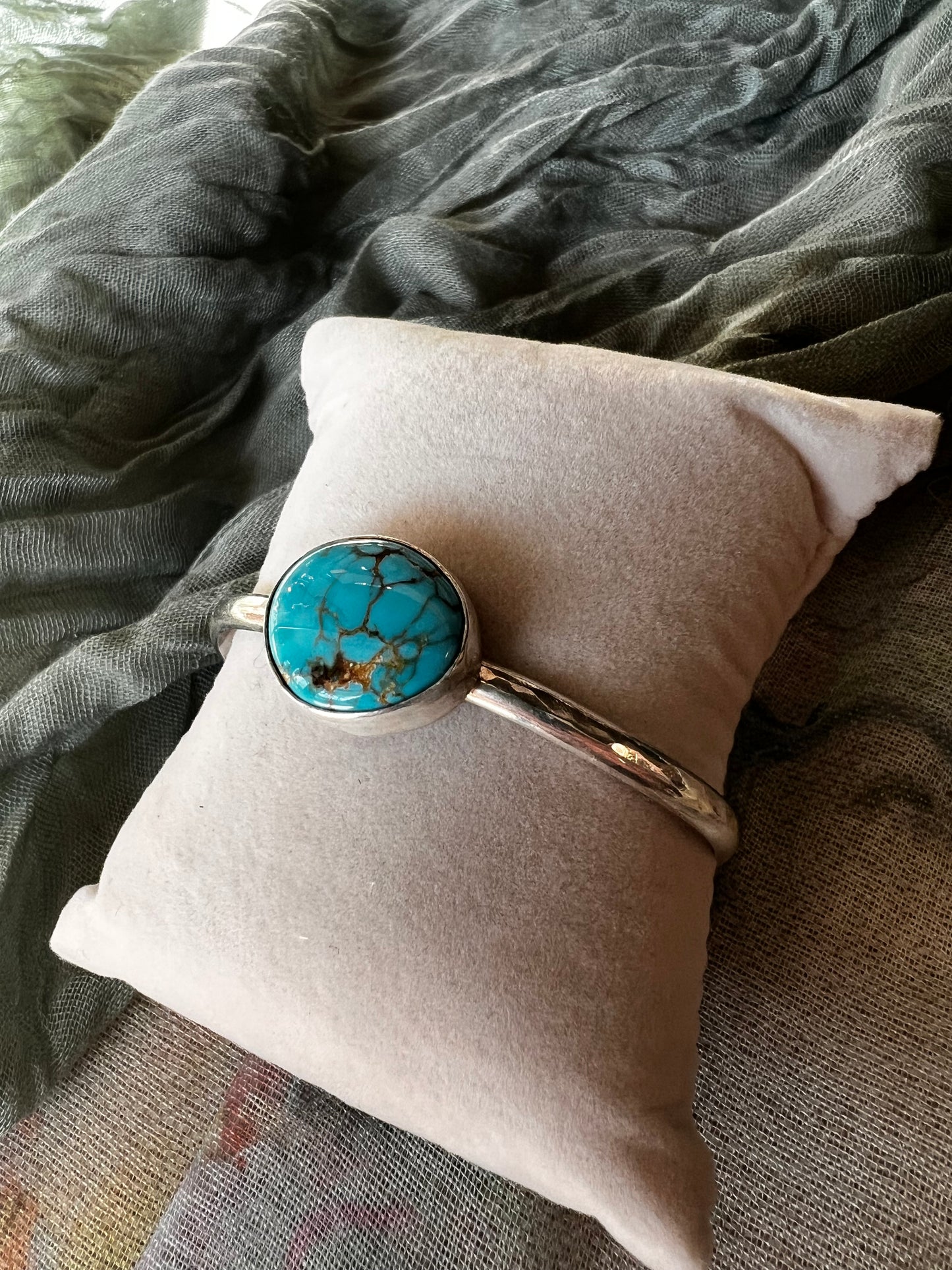 Royston Turquoise Sterling Cuff