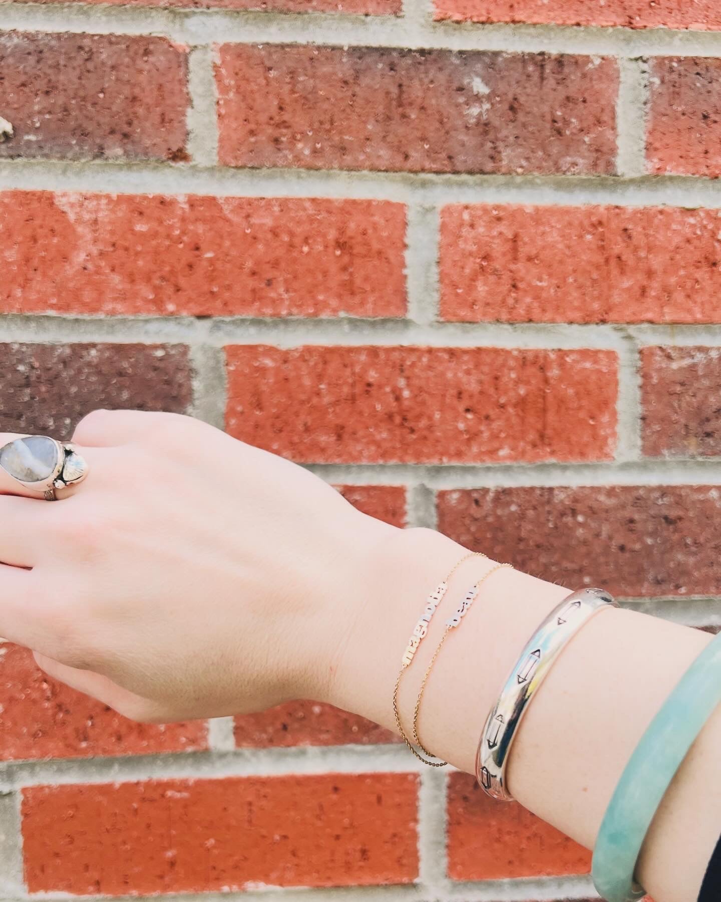 Hand-stamped Everyday Cuff
