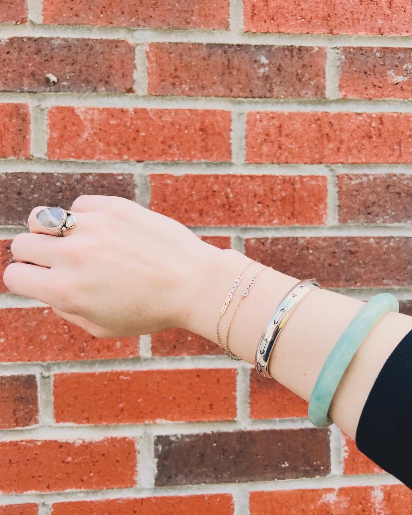Hand-stamped Everyday Cuff