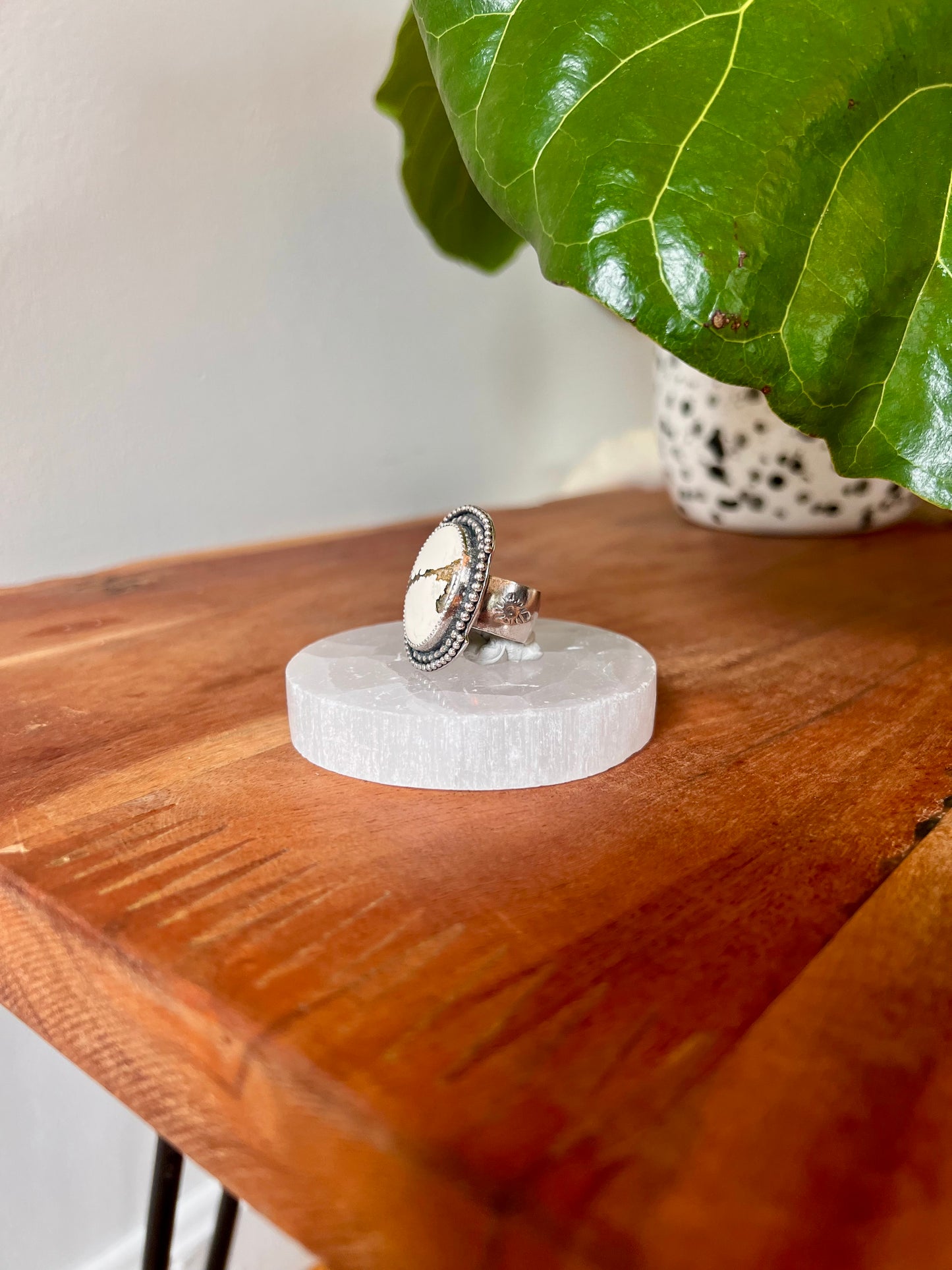 Abstract Ivory Creek Ring