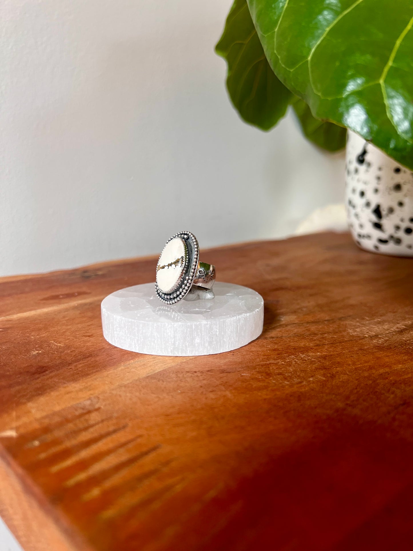 Abstract Ivory Creek Ring
