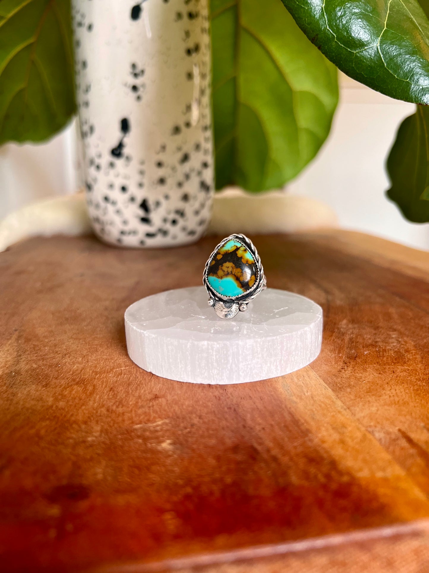 Bamboo Mountain Turquoise Ring