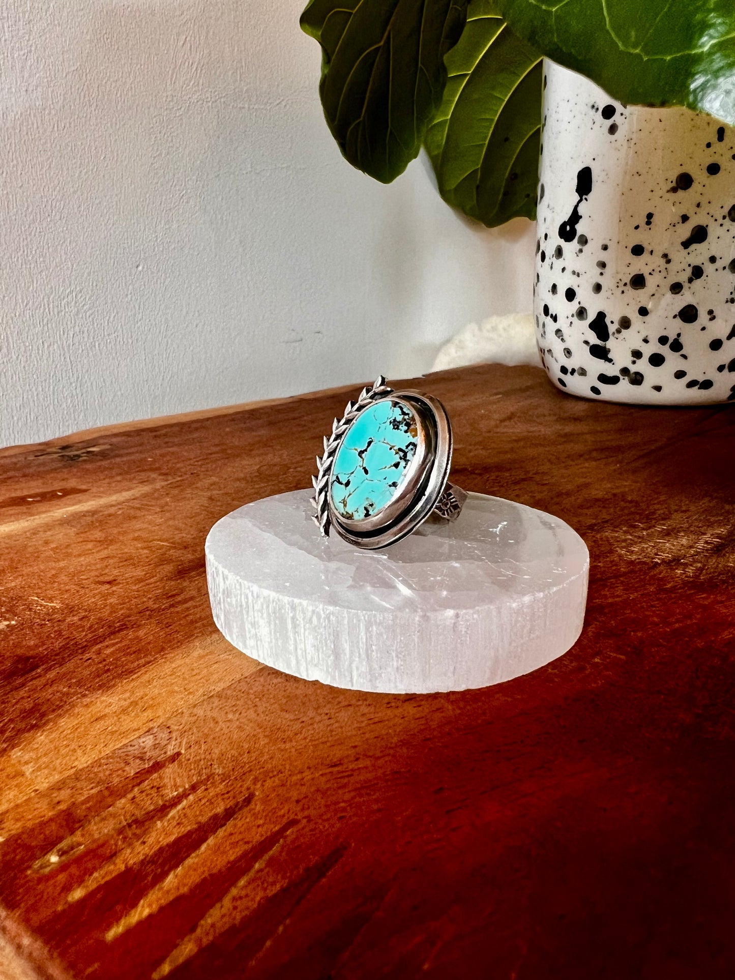 Rising Phoenix Leaf Ring