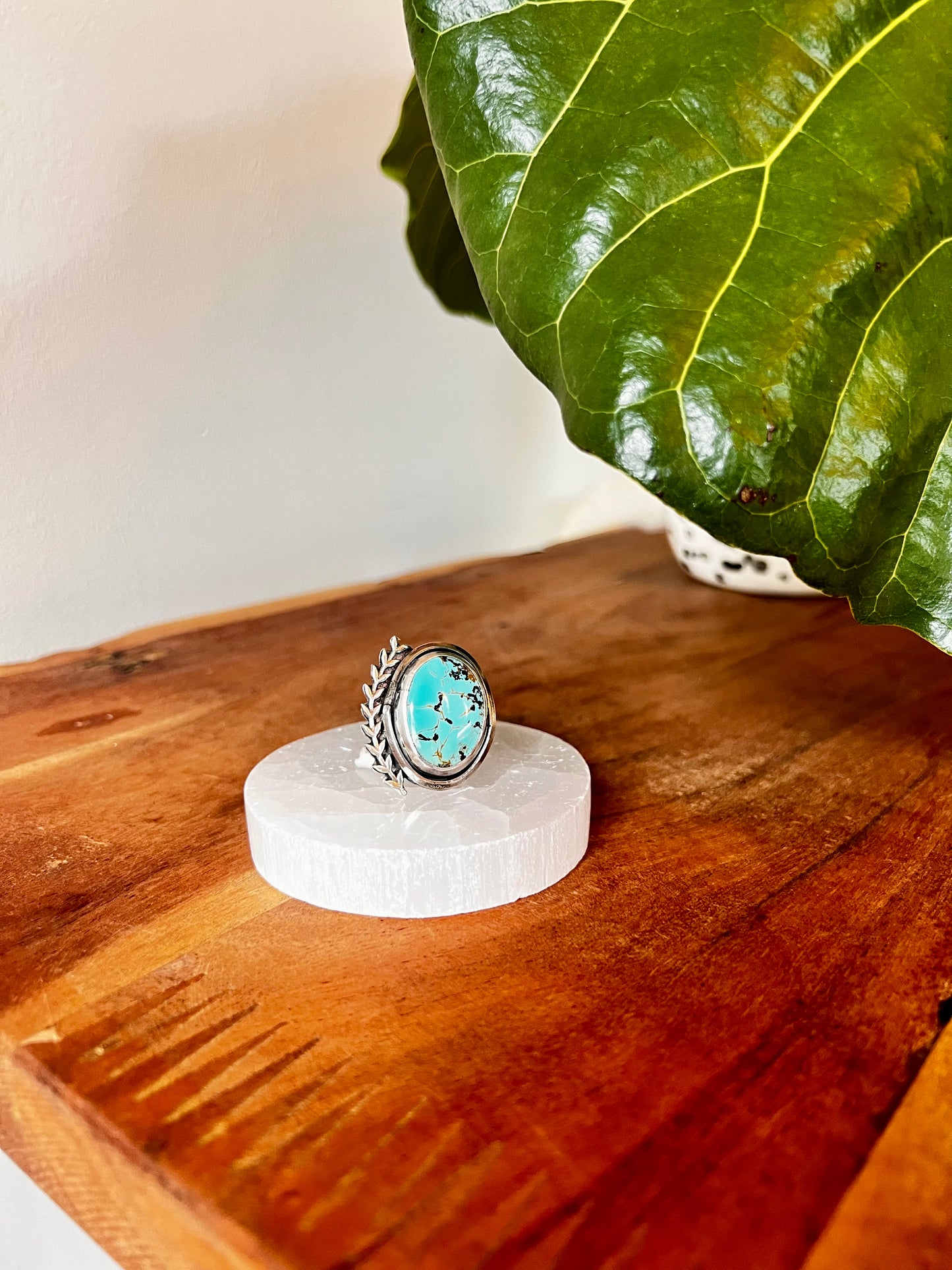 Rising Phoenix Leaf Ring