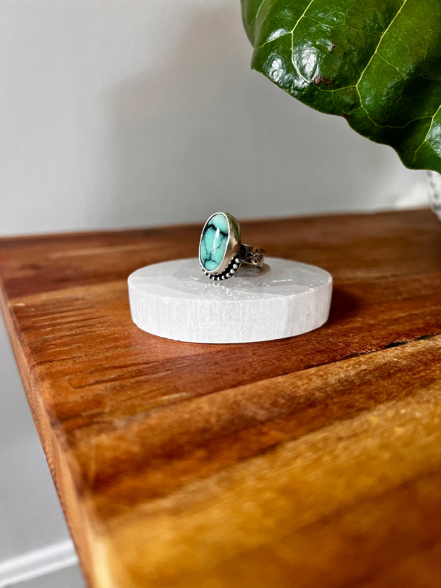 Desert Bloom Turquoise Ring