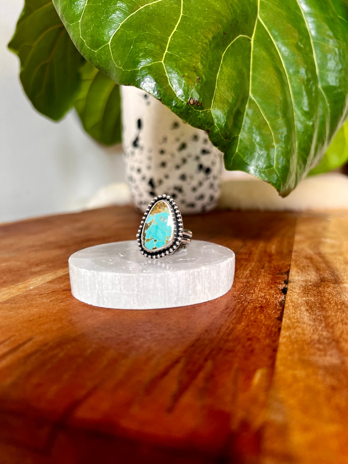 Easter Blue Turquoise Ring