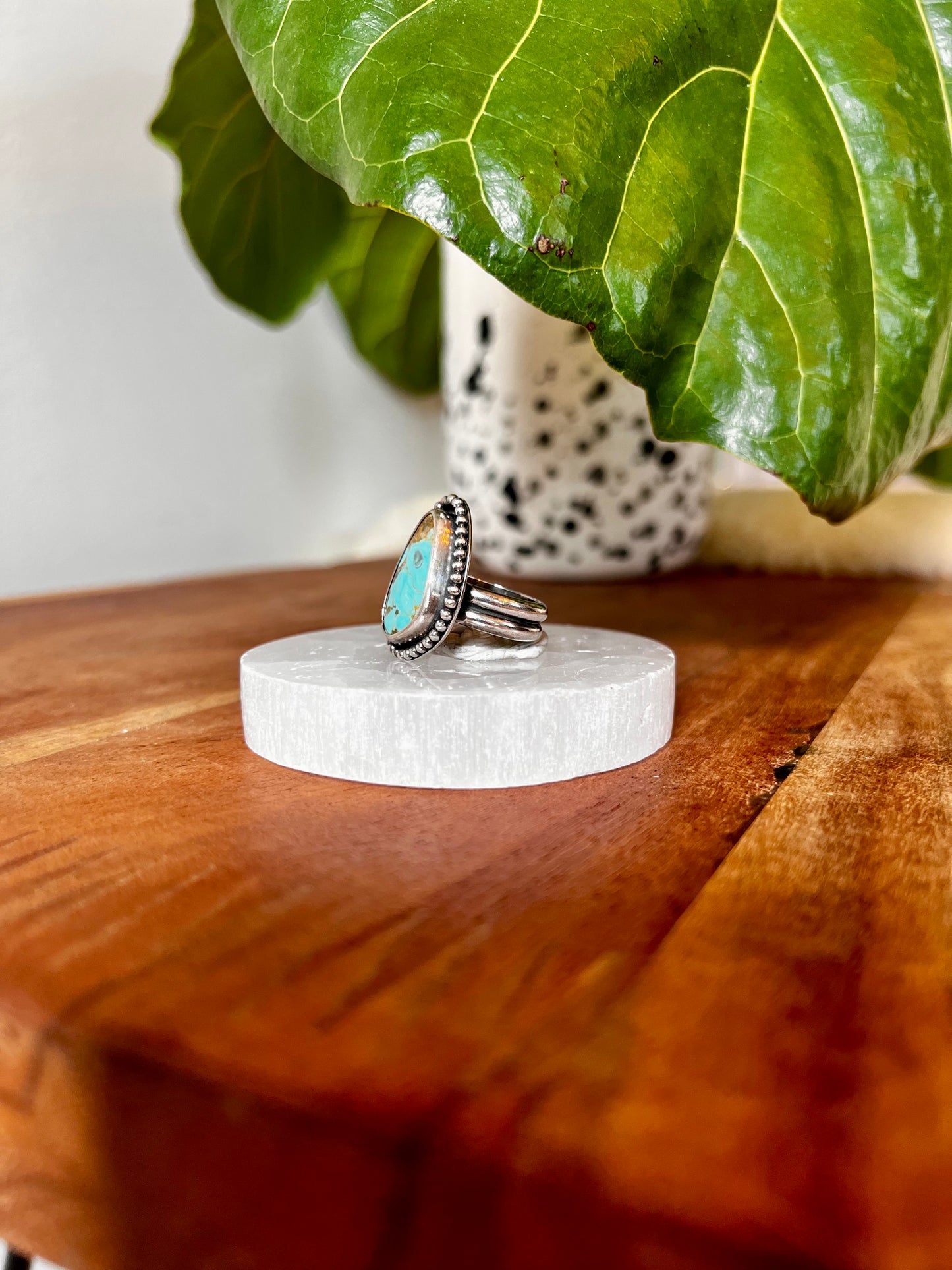 Easter Blue Turquoise Ring