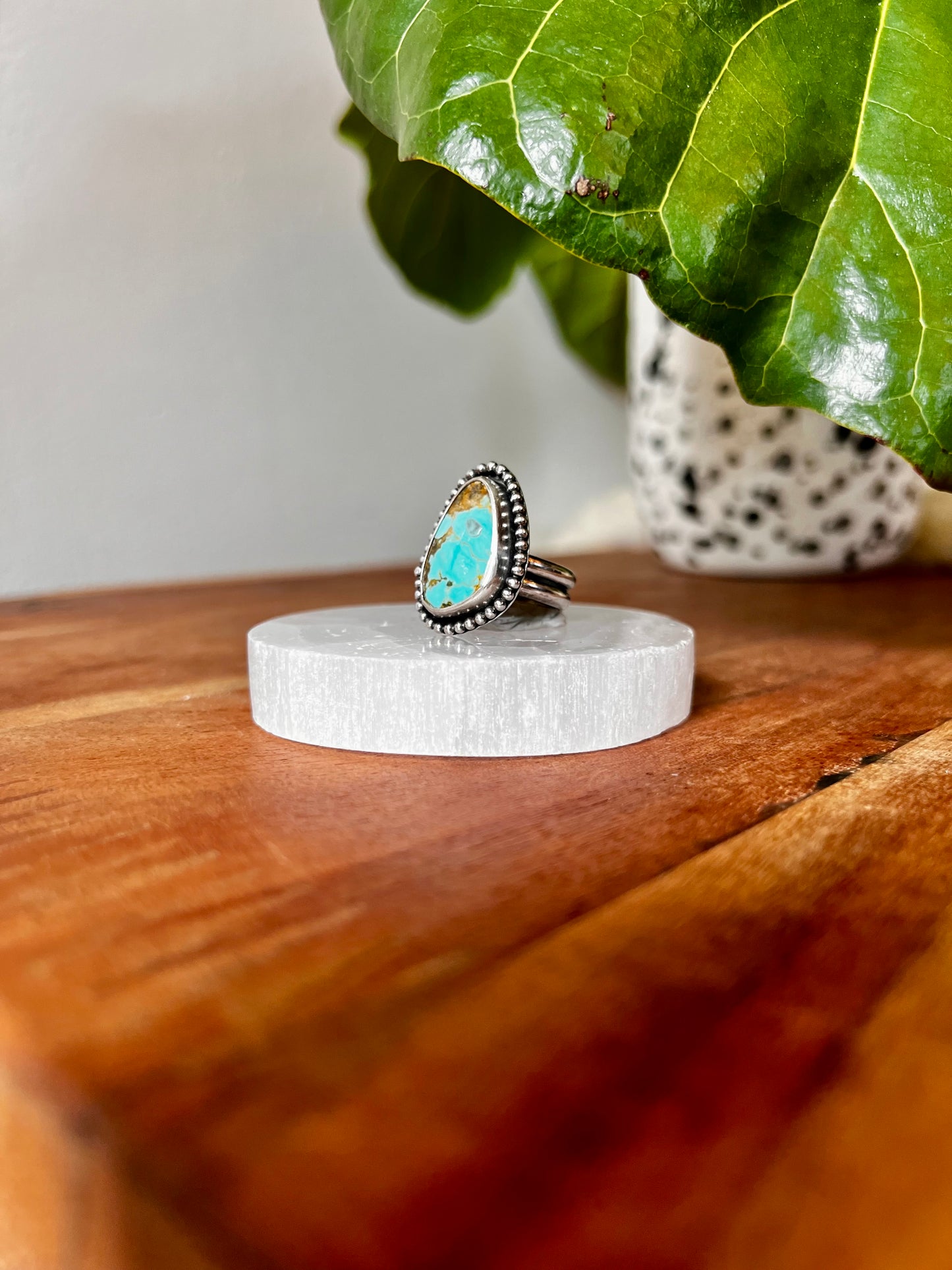 Easter Blue Turquoise Ring