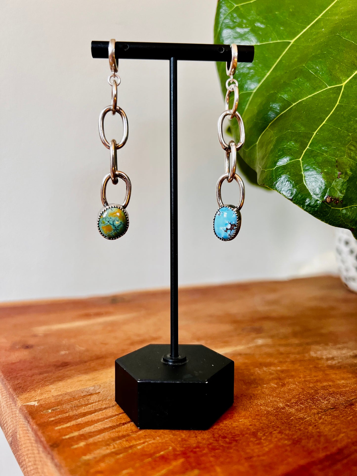 Mixed Turquoise Chain Dangles