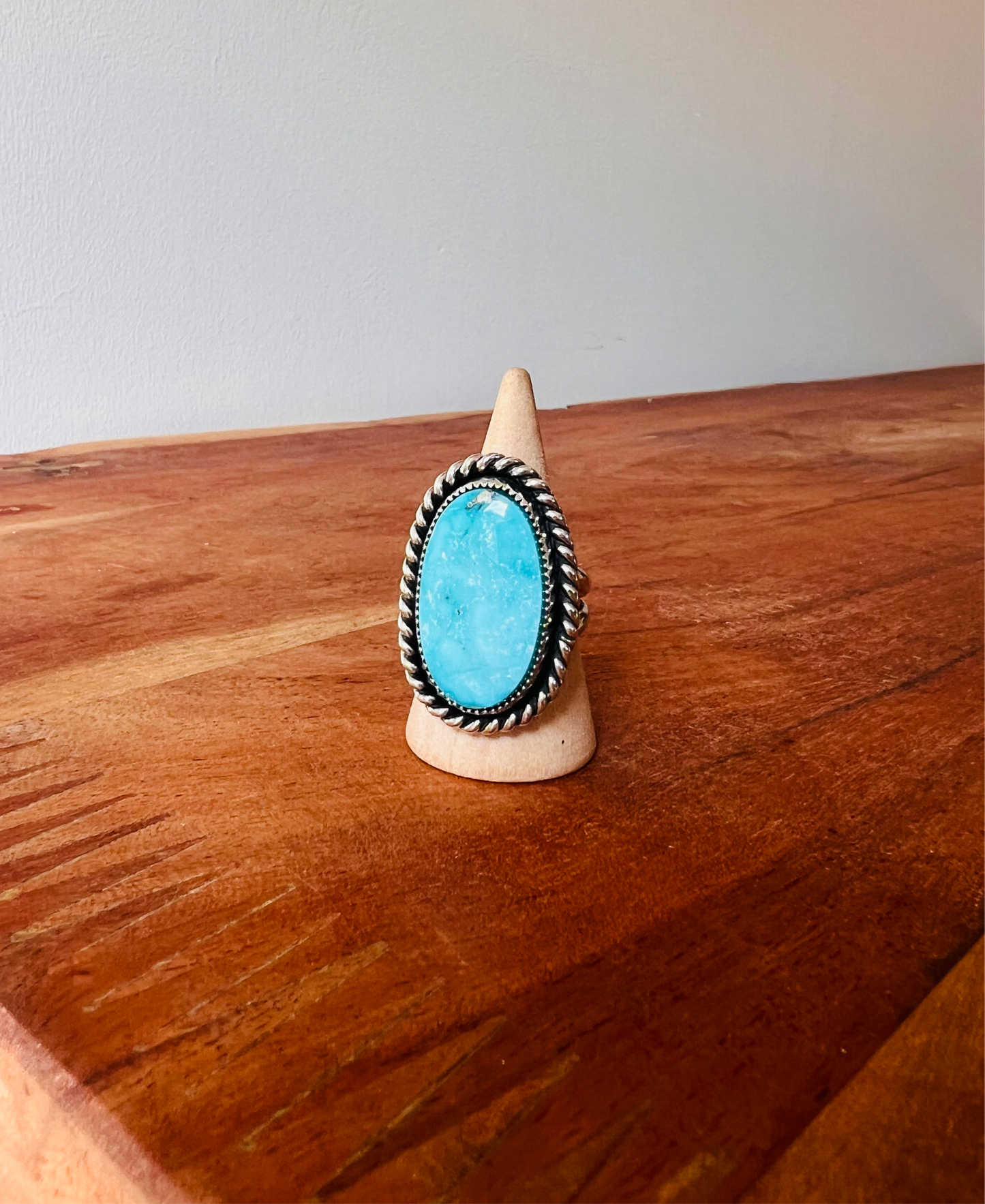 North Turquoise Mountain Sterling Ring