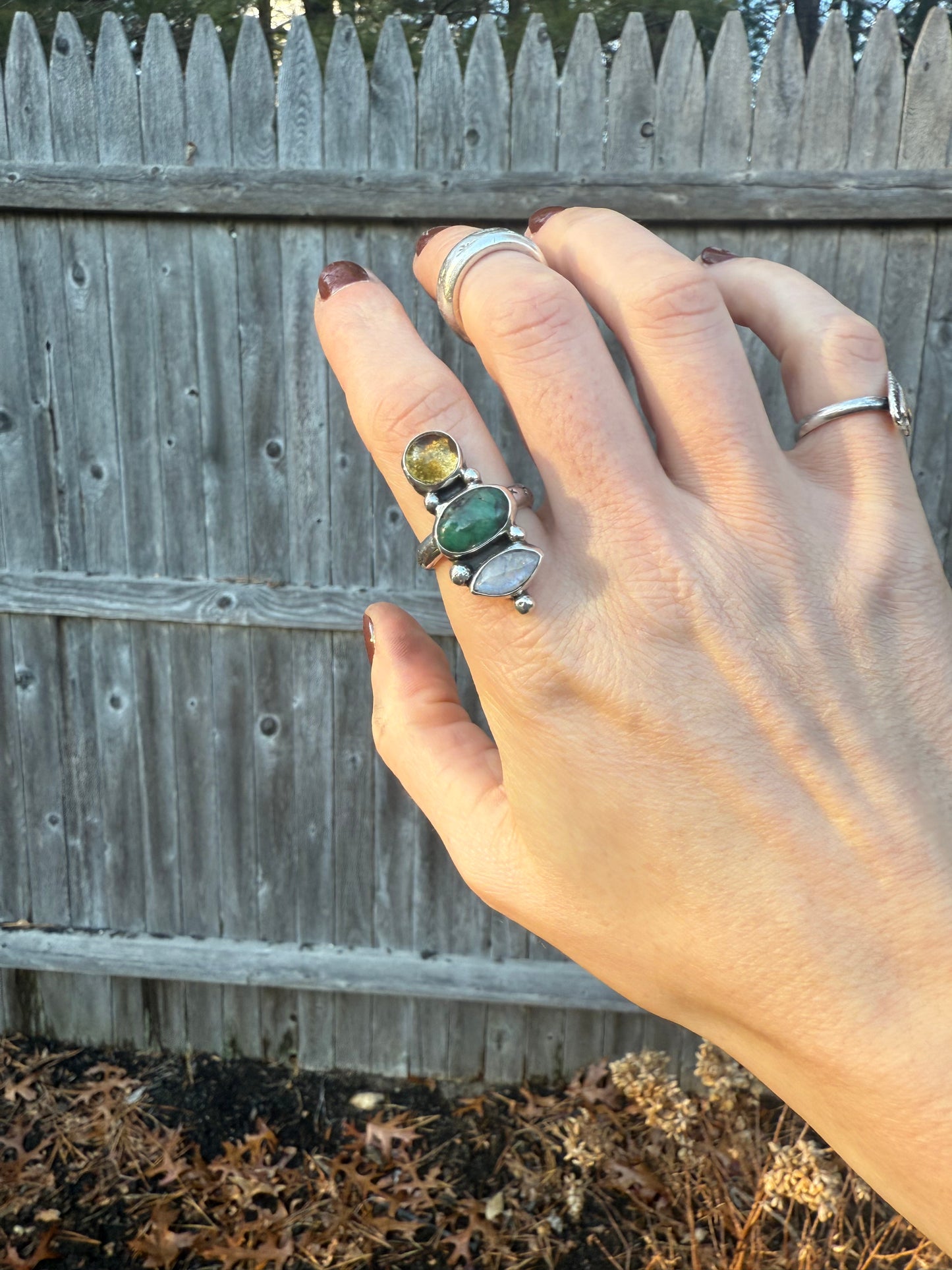 Custom Three Stone for Anna